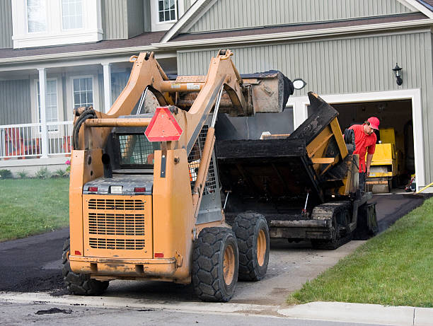 Permeable Paver Driveway in Salt Creek Commons, IN